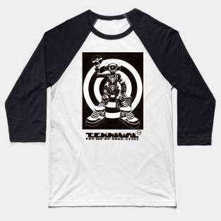 Spiral tribe UFO Teknival flyer Baseball T-Shirt